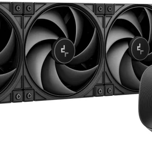 Система водяного охлаждения Deepcool LE360 V2 Zero Dark Soc-AM5/AM4/1200/1700/1851 черный 4-pin 19-31.6dB Al 250W 1632gr Ret (R-LE360ZERO-BKLNMD-G-1)