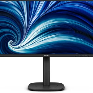 Монитор Philips 23.8" 24B2N3200J черный IPS LED 4ms 16:9 HDMI M/M матовая HAS Piv 1500:1 300cd 178гр/178гр 1920x1080 120Hz VGA DP FHD USB