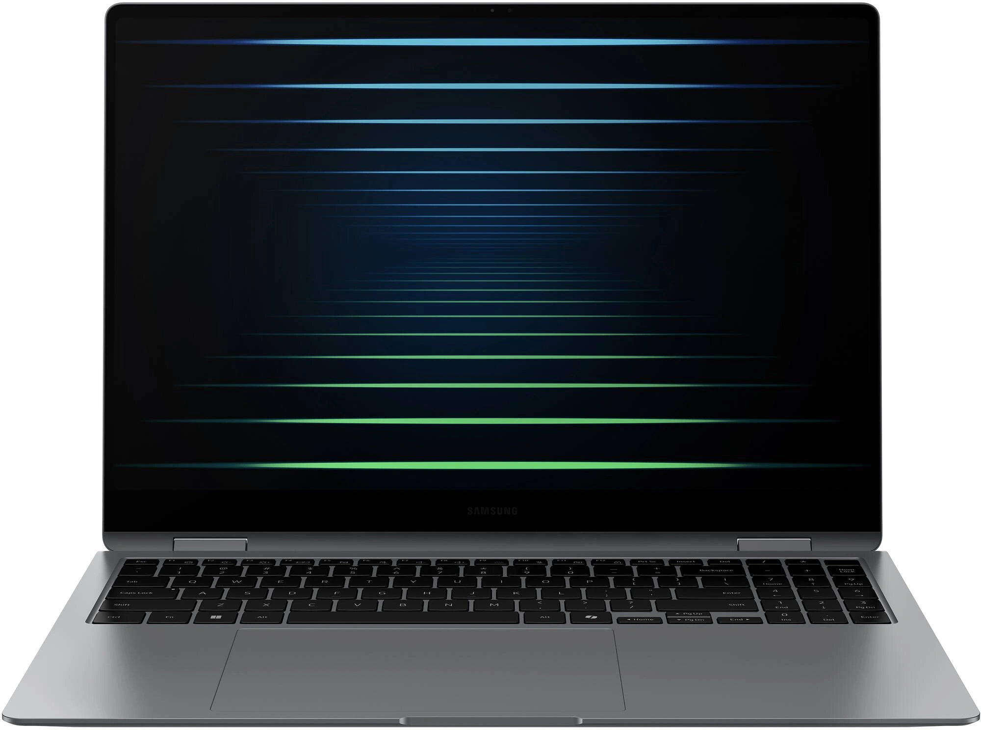 Ноутбук Samsung Galaxy Book 5 Pro 360 NP960 Core Ultra 5 226V 16Gb SSD512Gb Intel Arc 130V 16" AMOLED Touch 2.8K (2880x1800) Windows 11 Home grey WiFi BT Cam (NP960QHA-KG3IN)