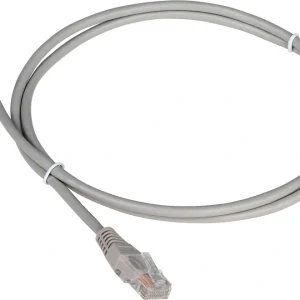 Патч-корд Lanmaster TWT2-45-45-0.5-GY UTP RJ-45 вил.-вилка RJ-45 кат.5E 0.5м серый ПВХ