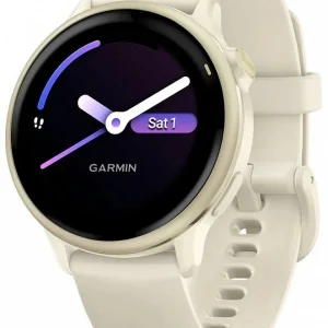 Смарт-часы Garmin Vivoactive 6 1.1" AMOLED корп.бежевый рем.бежевый (010-02985-01)