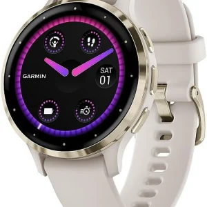 Смарт-часы Garmin Venu 3s 1.1" AMOLED корп.бежевый рем.бежевый (010-02785-04)