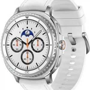 Смарт-часы Samsung Galaxy Watch 8 Classic 1.34" Super AMOLED корп.серебристый рем.белый (SM-L500NZWAMEA)