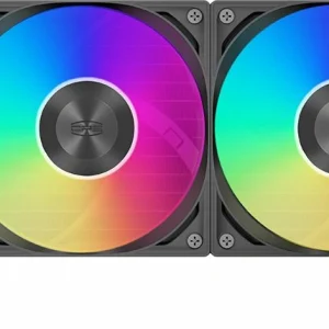 Система водяного охлаждения PcCooler DC360 Pro Display Soc-AM5/AM4/1200/1700/1851 черный 4-pin 39.8dB Al LCD 310W Ret (DC360PRO-BKAWXY-GL)