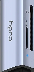 Разветвитель USB 3.2 Cudy UH200 2порт. серебристый