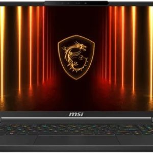 Ноутбук MSI Stealth A16 AI+ A3XWHG-232XRU Ryzen AI 9 HX 370 32Gb SSD2Tb NVIDIA GeForce RTX5070Ti 12Gb 16" OLED QHD+ (2560x1600) FreeDOS black WiFi BT Cam (9S7-15FL35-232)