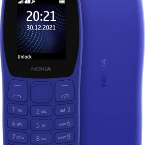 Мобильный телефон Nokia 105 DS TA-1459 синий моноблок 1.77" 120x160 Series 30+ GSM900/1800 Protect