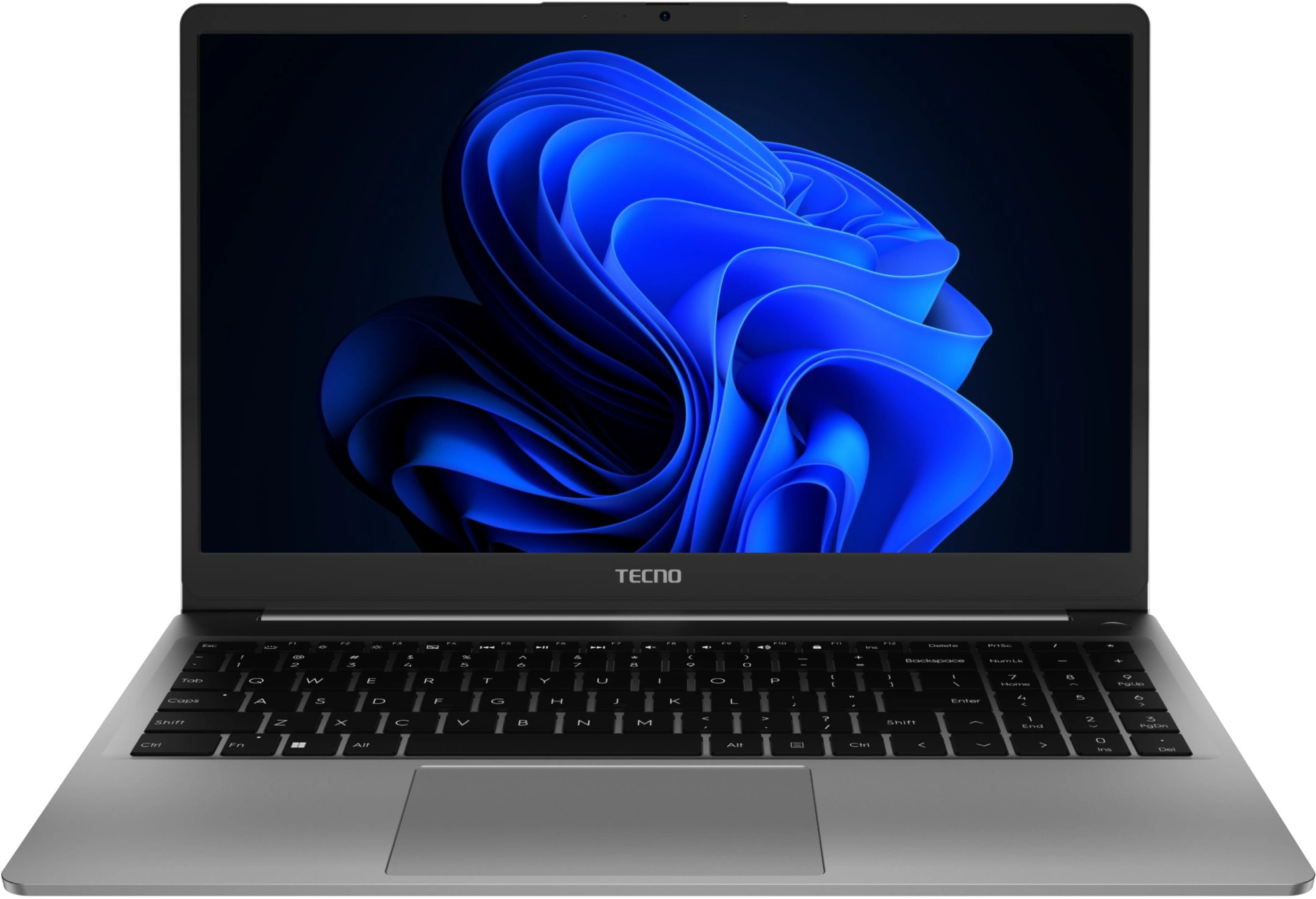 Ноутбук Tecno MegaBook K15SDA Ryzen 7 5825U 16Gb SSD512Gb AMD Radeon Graphics 15.6" IPS FHD (1920x1080) Windows 11 Home grey WiFi BT Cam 6060mAh (71005000259)