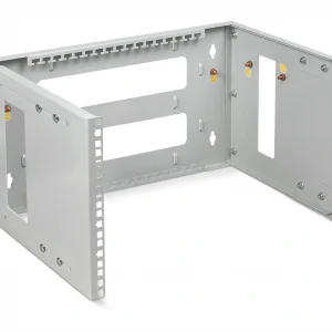 Кронштейн телекоммуникационный Cabeus NC-6U настен. регул.глуб. 6U 19" 450мм нагр.:15кг серый