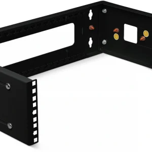 Кронштейн телекоммуникационный Cabeus NC-3U-BK настен. регул.глуб. 3U 19" нагр.:15кг черный