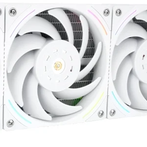 Система водяного охлаждения Thermalright Frozen Vision 360 V2 ARGB Soc-AM5/AM4/1200/1700/1851 белый 4-pin 28dB Al LCD Ret (F-VISION-360-WH-ARGB-V2)