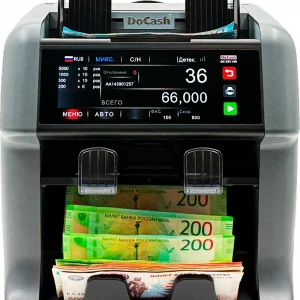 Счетчик банкнот DoCash DC-55V HD автоматический мультивалютный 29147