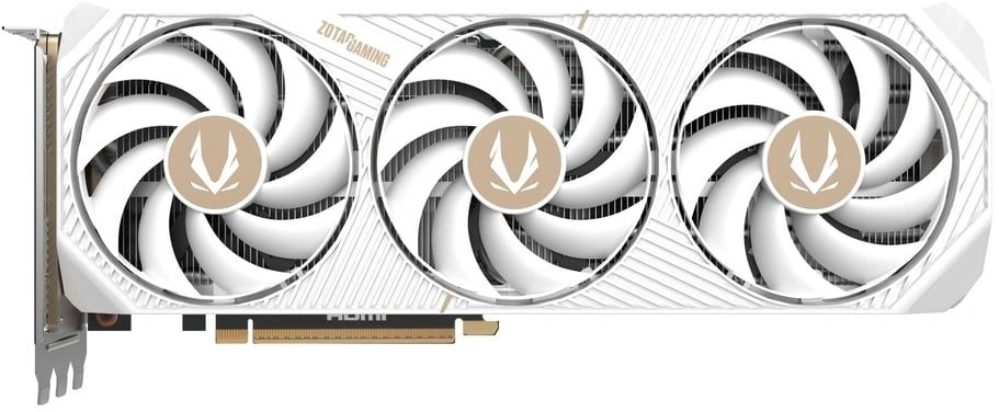 Видеокарта Zotac PCI-E 5.0 RTX 5070TI SOLID Core OC White Edition NVIDIA GeForce RTX 5070TI 16Gb 256bit GDDR7 2482/28000 HDMIx1 DPx3 HDCP Ret