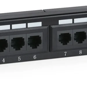 Патч-панель Cabeus PL-12-CAT.5E 10" 1U 12xRJ45 кат.5E UTP