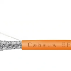 Кабель информационный Cabeus SFTP-4P-CAT.6-SOLID-LSZH кат.6 SF/UTP 4 пары LSZH внутренний 305м оранжевый