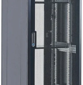 Шкаф коммутационный Rexant (04-1866-232) напольный 18U 600x600мм пер.дв.перфор. черный