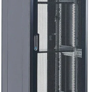 Шкаф серверный Rexant (04-4268-232) напольный 42U 600x800мм пер.дв.перфор. задн.дв.перфор. черный 2055мм