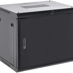 Шкаф коммутационный Rexant (04-1266-122) напольный 12U 600x600мм пер.дв.металл черный