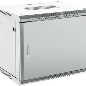 Шкаф коммутационный Rexant (04-0964-121) напольный 9U 450x600мм пер.дв.металл серый