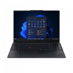 Ноутбук / Lenovo 21SR006QGQ / Ноутбук/ Lenovo ThinkPad E16 G3 16" WQXGA (2560x1600) IPS 400nits AG 100%sRGB, Intel U7-255H, 16GB, 1TB SSD, Intel Arc 140T Graphics, FHD+IR CAM, Intel Wi-Fi 6E AX211+BT5.3, 48Wh, BKLT KB ENG, No OS, 1y war, Black