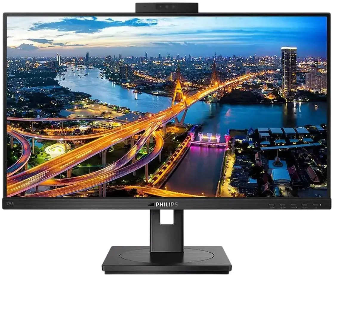 Монитор Philips 275B1H 27``, 2560x1440, IPS, 75hz, 50M1, 350cd, 4ms, DVI, HDMI 1.4, DP 1.2, 4xUSB 3.2, Speakers, H. adj 150mm, pivot, VESA, 3Y, Black / Philips 275B1H / Монитор Philips 275B1H 27``, 2560x1440, IPS, 75hz, 50M1, 350cd, 4ms, DVI, HDMI 1.4, DP 1.2, 4xUSB 3.2, Speakers, H. adj 150mm, pivot, VESA, 3Y, Black/ Philips 275B1H 27``, 2560x1440, IPS, 75hz, 50M1, 350cd, 4ms, DVI, HDMI 1.4, DP 1.2, 4xUSB 3.2, Speakers, Camera 2.0mp, H. adj 150mm, pivot, VESA, 3Y, Black