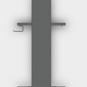 Стойка с полкой MiniLine черная (Ral 9005)