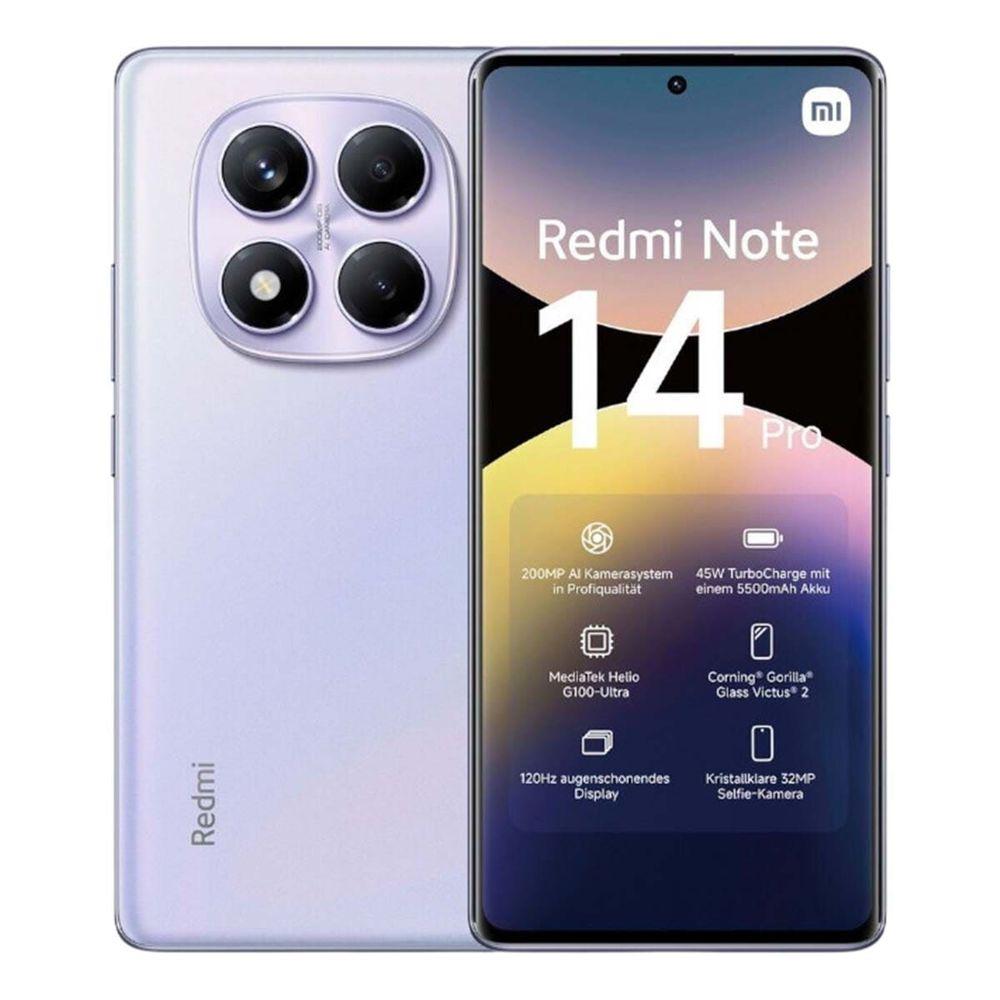 Смартфон / Xiaomi MZB0IWZRU / Смартфон Redmi Note 14 Pro 8+256Gb фиолетовый (MZB0IWZRU)