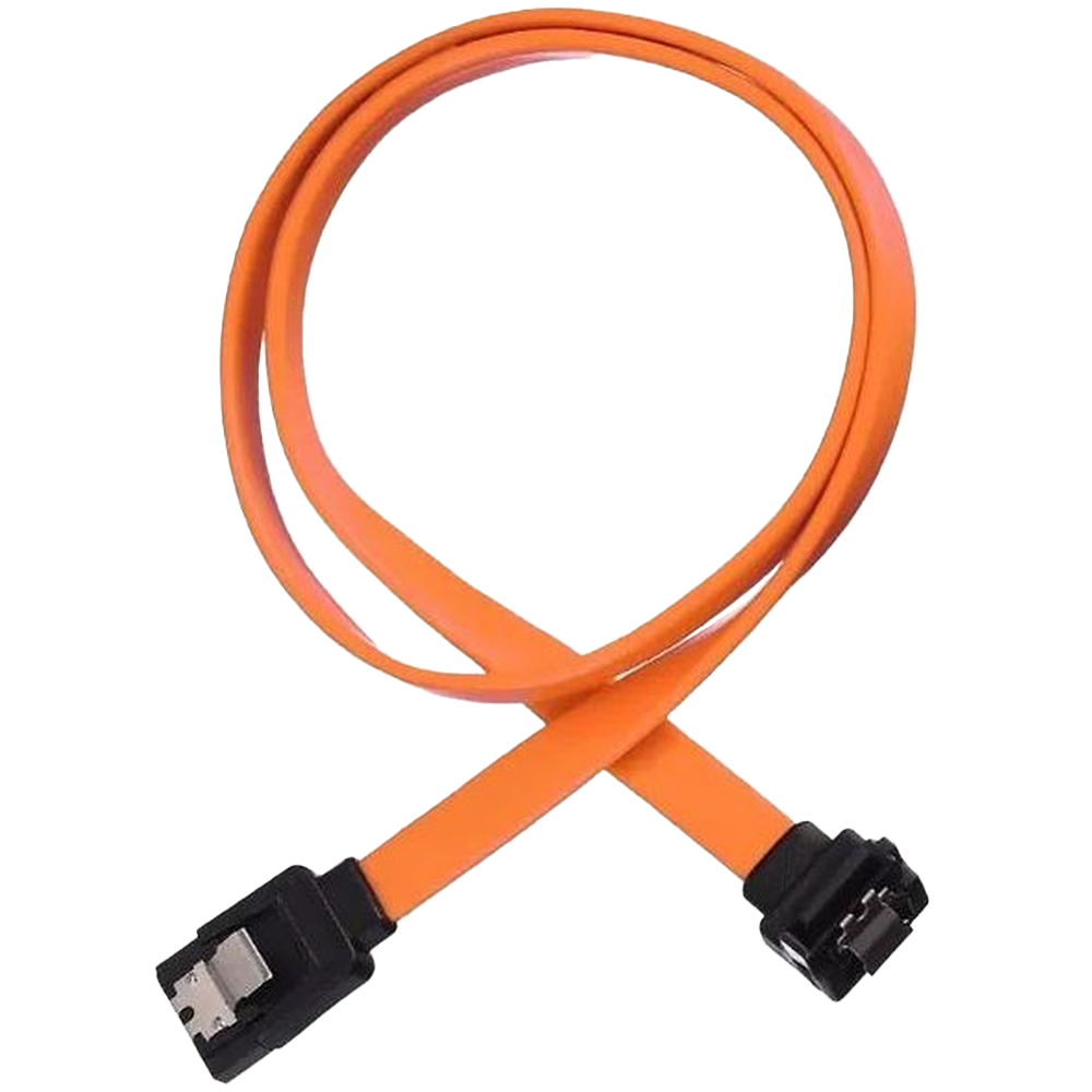 Кабель / GoPower 00-00035631 / Кабель/ Кабель GoPower SATA (m)-SATA (m) 0.5м силикон ver.3.0 черный в пакете (1/250)