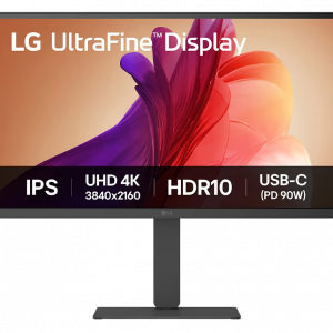 Монитор 27`` LG 27U730A-B / LG 27U730A-B / Монитор 27`` LG 27U730A-B/ LG 27U730A-B 27" IPS monitor, 3840x2160, 300cd/m2, 169, 5мс (GtG), HDMIx2, DP, USB C (90W), USB 3.2x2, Speakers, 60Hz, 178/178, внешний БП, VESA 100x100, HAS 150mm, black
