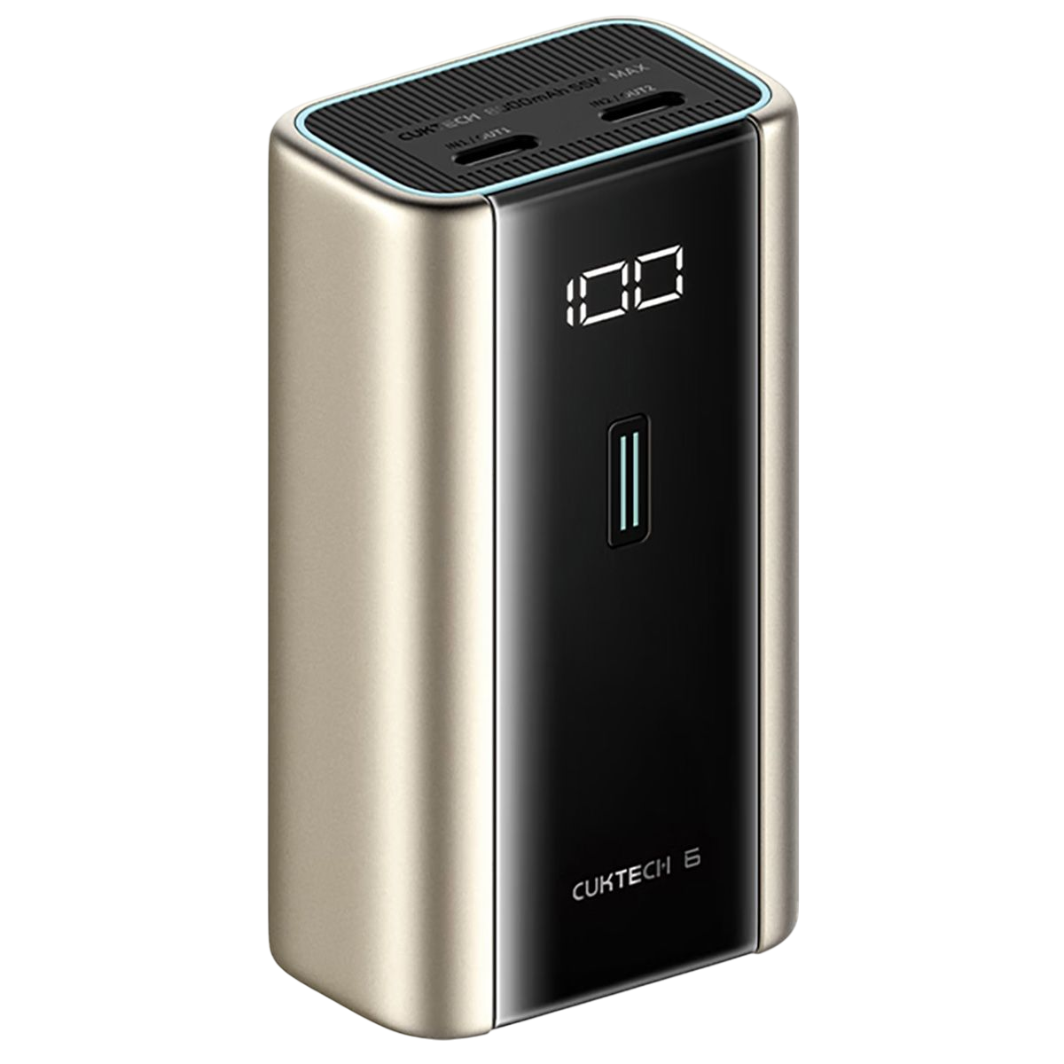 Внешний аккумулятор / Xiaomi CUKPB060GLGD / Внешний аккумулятор CUKTECH PB060 6000mAh 55W golden