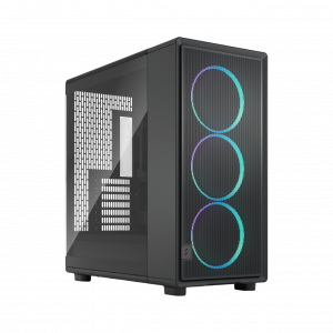 Корпус ПК без блока питания / Fractal Design FD-C-EPO1X-04 / Корпус ПК без блока питания/ Case Fractal Design Epoch XL TG RGB Light Tint, Full-Tower, 3x140mm ARGB, 2xUSB-A 3.2 + 1xUSB 3.2 Type-C E-ATX, ATX, mATX, mITX, Black