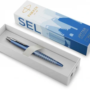 Ручка шариков. Parker Jotter Seul K179 (2221600) синий мет. M син. черн. подар.кор.