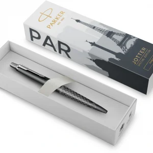 Ручка шариков. Parker Jotter Paris K179 (2221601) серый мет. M подар.кор.