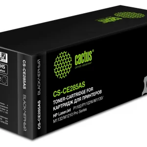 Картридж лазерный Cactus CS-CE285AS-6 CE285AS черный (1600стр.) для HP LJ P1102/P1102W/M1130/M1132