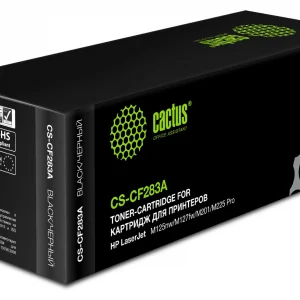 Картридж лазерный Cactus CS-CF283A-6 CF283A черный (1500стр.) для HP LJ Pro M125nw/M127fw