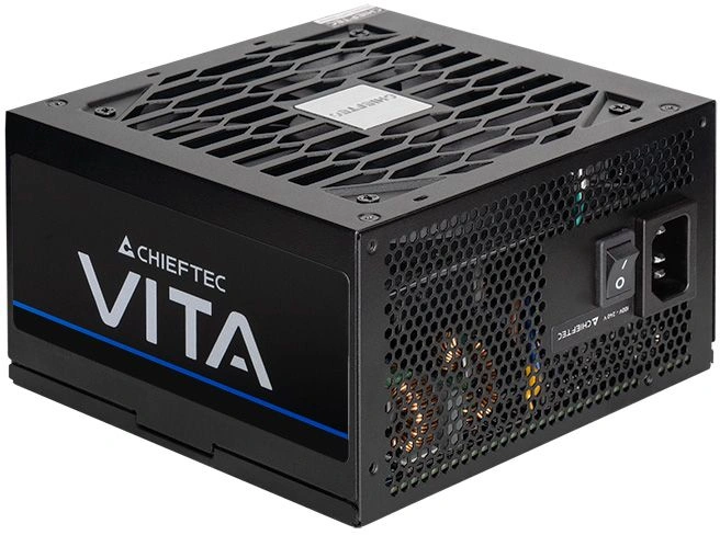 Блок питания Chieftec ATX 650W Vita BPX-650-S Gen.5 Half mod 80+ bronze (20+4pin) APFC 120mm fan 6xSATA Cab Manag RTL