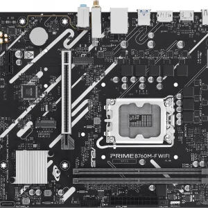 Материнская плата Asus PRIME B760M-F WIFI Soc-1700 Intel B760 2xDDR5 mATX AC`97 8ch(7.1) GbLAN RAID+HDMI+DP