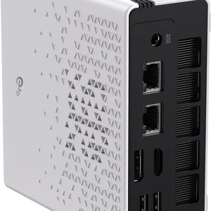 Неттоп Acer Gadget E10 ERBox 1 Ryzen 7 6800H (3.2) 16Gb SSD512Gb 680M Windows 11 Pro 2xGbitEth WiFi BT 120W черный/белый