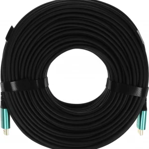 Кабель аудио-видео Cactus CS-HDMI-AOC-2.1-70 HDMI (m)/HDMI (m) 70м. позолоч.конт. черный