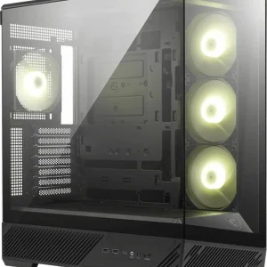 Корпус MSI MAG Pano 130R PZ черный без БП ATX 6x120mm 4x140mm 2xUSB3.0 audio AirDuct bott PSU