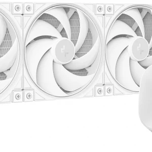 Система водяного охлаждения Deepcool LE360 V2 Pure Soc-AM5/AM4/1200/1700/1851 белый 4-pin 19-31.6dB Al 250W 1554gr Ret (R-LE360PURE-WHLNMD-G-1)