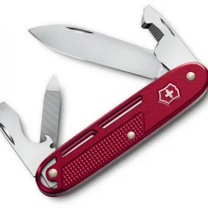 Нож перочинный Victorinox Synergy Alox (0.8216.20) 93мм 9функц. красный