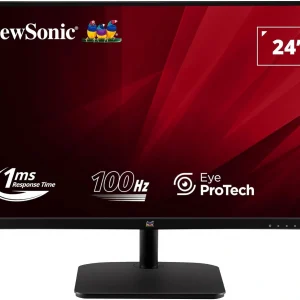 Монитор ViewSonic 24" VA2432-H-2 черный IPS LED 1ms 16:9 HDMI матовая 1300:1 250cd 178гр/178гр 1920x1080 100Hz VGA FHD 4.1кг
