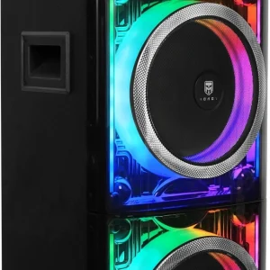 Колонка порт. Ural 203 черный 2000W 1.1 BT/3.5Jack/USB-C 15м 9000mAh (УРАЛ МОЛОТ 203)