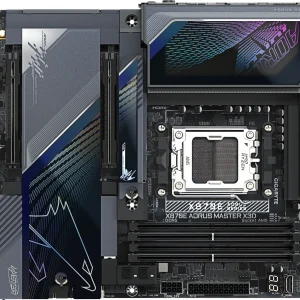 Материнская плата Gigabyte X870E A MASTER X Socket AM5 AMD X870E 4xDDR5 ATX AC`97 8ch(7.1) 1P 10Gigabit + 1P 5Gigabit RAID+HDMI