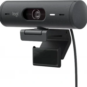 Камера Web Logitech HD Webcam Brio 500 черный 4Mpix (1920x1080) USB Type-C с микрофоном (960-001423)