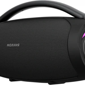 Колонка порт. Ural Молния Тренд черный 180W 1.1 BT/3.5Jack/USB-C 10м 4500mAh (без.бат) (УРАЛ МОЛНИЯ ТРЕНД)