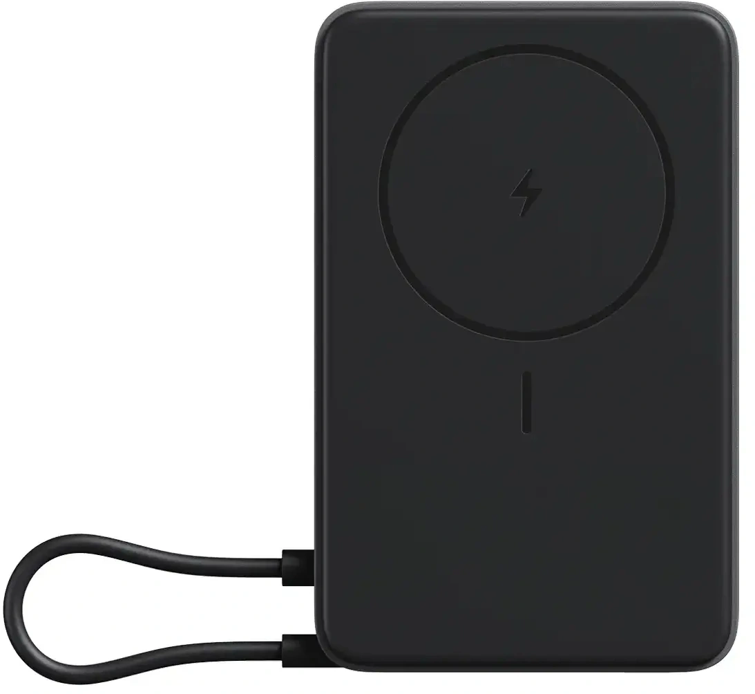 Мобильный аккумулятор Xiaomi Magnetic BHR08P9GL 10000mAh QC3.0/PD3.0 33W 3A USB-C беспров.зар. серый