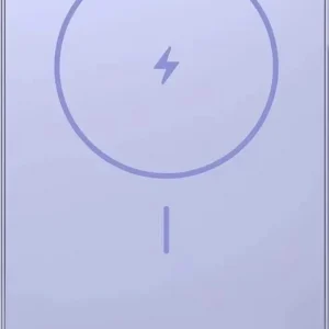 Мобильный аккумулятор Xiaomi Super Slim Magnetic 5000mAh QC3.0/PD3.0 22.5W 3A USB-C беспров.зар. фиолетовый (BHR08PNGL)