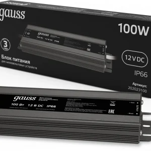 Блок питания Gauss для лен.светод. (202023100)